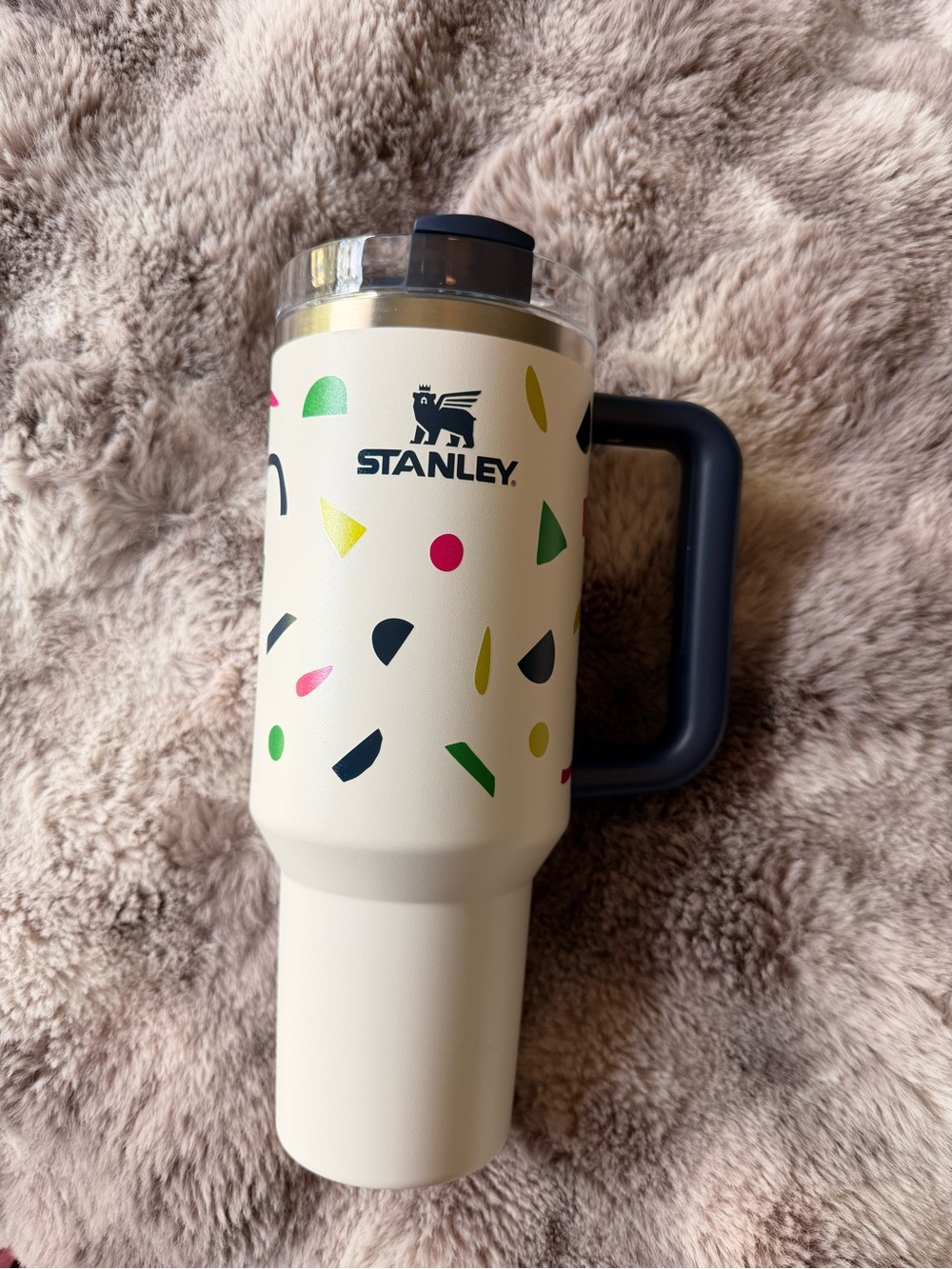 Stanley Travel Mug 40oz Flowstate Quencher H2.O Confetti Terazzo